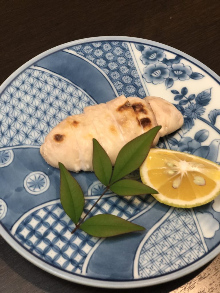 ふぐ料理あきら焼き白子